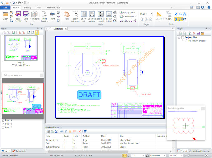 view markup plt premium 1