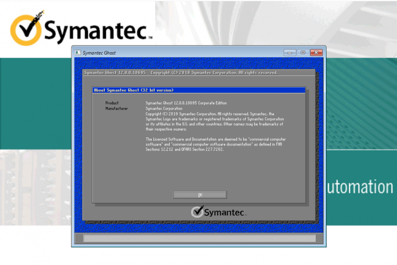 a computer screen with a blue and white background